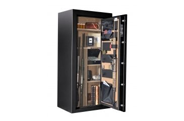 Image of Cannon Safe Scout Safe 28 Gun, Hammertone Black, 28 gun S19-H1TEC-15