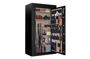 Image of Cannon Safe Scout Safe 48 Gun, Hammertone Black, 48 gun S45-H1TEC-15