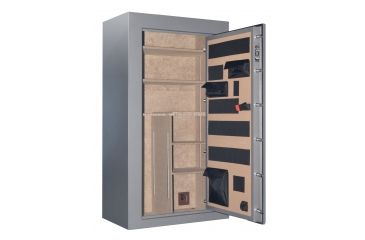 Image of Cannon Safe Scout Safe 48 Gun, Hammertone Gray, 48 gun S45-H2TEC-15