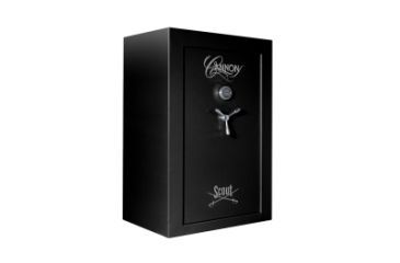 Image of Cannon Safe Scout Safe 64 Gun, Hammertone Black, 64 gun S40-H1TEC-15