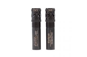 Image of Carlson's Choke Tubes Long Beard Ported Turkey, Beretta/Benelli Mobil 20ga .568, Black, 70135