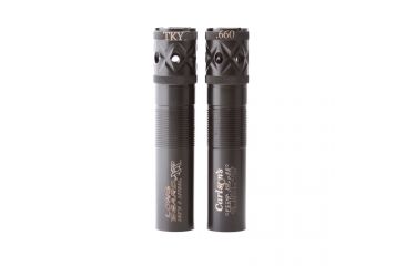 Image of Carlson's Choke Tubes Long Beard Ported Turkey, Beretta Optima HP 12ga .660, Black, 70190
