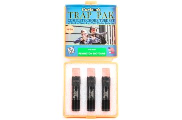 Image of Carlson's Choke Tubes Trap Pack Choke Tube Set, Remington, 20 gauge, Black, 17207