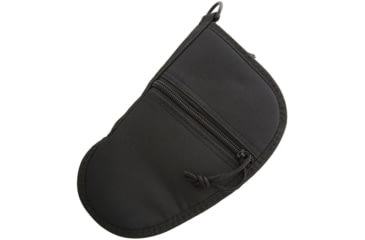 Image of Carry All Pistol Case 8.5in, Condura, Black, Velveteen Lining, Zipper Closure, P0235-8.5in / AC183