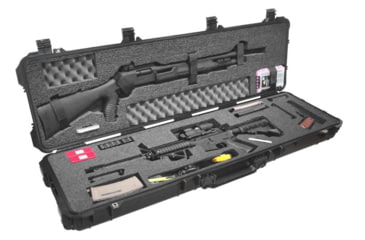 Image of Case Club 3 Gun Competition Case, Black, Large, CC6064HXYW3GUN