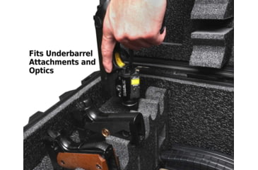 Image of Case Club 4 Rifle Case, Black, Extra large, CC6084HXYWRIF4