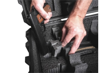 Image of Case Club 4 Rifle Case, Black, Extra large, CC6084HXYWRIF4