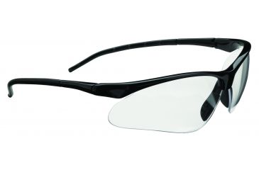 Image of Champion Ballistic Half Frame Flex Wire Temples, Smoke Mirrored Lens, Black/Smoke 40660