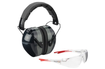 Image of Champion Eyes and Ears Combo - Hearing Protection and Shooting Glasses, Dark 40622