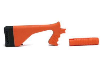 Image of Choate Tool Mossberg 500 Pistol Grip Stock and Short Forend, Orange, CMT-02-01-38