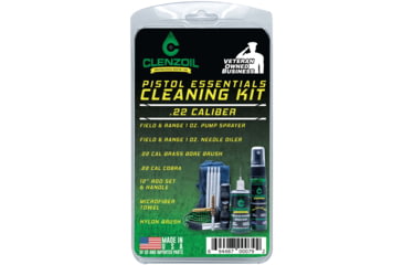 Image of Clenzoil Pistol Essentials Kit, 22 Caliber, Black, 3792