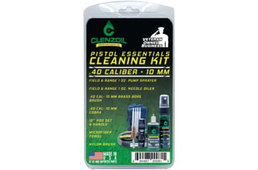 Image of Clenzoil Pistol Essentials Kit, 40 Caliber/10 mm, Black, 3815