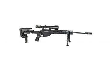 Image of Command Arms Accessories Long Multi Position Adjustable Sniper Stock,Black SRS Assembly