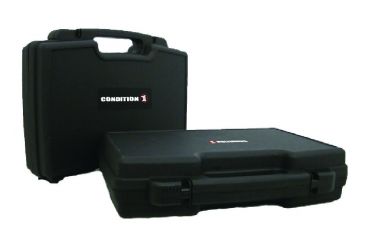 Image of Condition 1 17in. Double Pistol Case w/ Slide Latch, Black H086BKF8056LNO