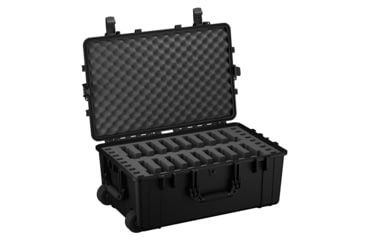Image of Condition1 31" 18 Pistol Case #1258, G Metal Gray, Pre-Cut Foam 18 Slot &amp; 18 Mag, H1258GMF12760AC1