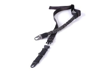 Image of Crosstac Ambi 1.5in Wide Gun Sling, Black, Long, 135031-BLK-HK-L