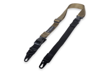 Image of Crosstac Ambi Solid Gun Sling, Coyote Brown, Long, 135027-CB-HK-L
