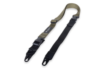 Image of Crosstac Ambi Solid Gun Sling, Olive Drab, Long, 135027-OD-HK-L