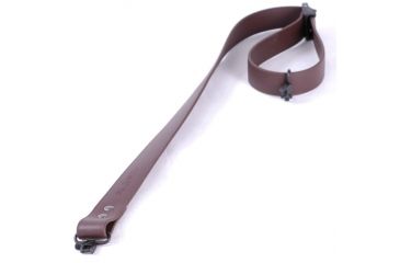 Image of Crosstac Outfitter Gun Sling1 1/4 inch, Brown Biothane QD Connectors, Brown, Regular, 110020-BRN-QD
