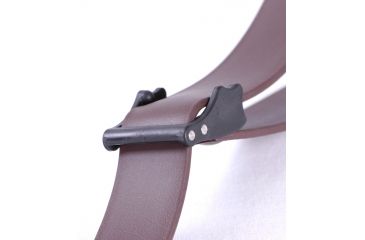 Image of Crosstac Outfitter Gun Sling1 1/4 inch, Brown Biothane QD Connectors, Brown, Regular, 110020-BRN-QD