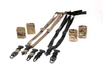 Image of Crosstac V-Point Sling, HK Connectors, Coyote Brown, 135033-CB-HK