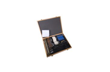 Image of DAC Technologies Gunmaster Univ Select 63 Piece Gun Cleaning Kit, Wood Case 1004892