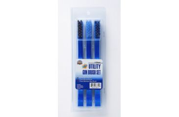 Image of DAC Technologies Three Piece Utilty Brush Set -Nylon, Bronze, Stainless UBS741