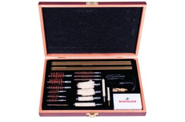 Image of DAC Technologies Winchester 42-Piece Deluxe Universal Gun Cleaning KIt In Wooden Case, DAC36330