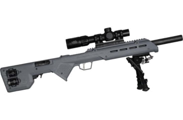 Image of Desert Tech TREK-22 Stock Kit, Gray, Medium, TRK-22-GRY