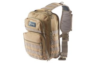 Image of Drago Gear Sentry Pack For IPad Backpack, 600D Polyester, 13x10x7in, Tan, 14306TN