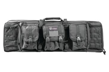 Image of Drago Gear Double Gun Case 36x14x12.5 in, Gray, DRA12301GY