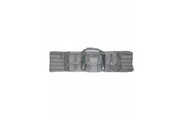 Image of Drago Gear Tactical Double Gun Case 42in, 600 Denier Polyester, Gray, 12343GR