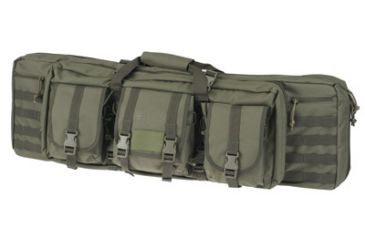 Image of Drago Gear Tactical Double Gun Case 36in, 600D Polyester,  Green, 12301GR