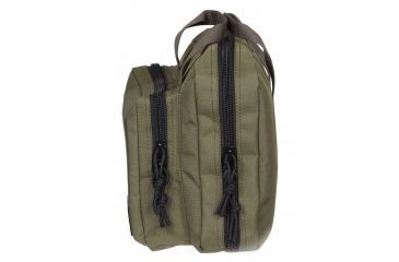 Image of Drago Gear Double Pistol Case, 600D Polyester, 12.5x9.5x4.5in, Green, 12315GR