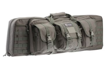 Image of Drago Gear Tactical Gun Case 36 in, 600 Denier Polyester, Gray, 12-302GY