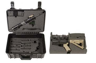 Image of DRD Tactical DRDHC CDR-15 Assault Rifle Case Hard Plastic Black