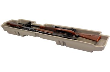 Image of Du-Ha 03-16 Ford F-250 thru F-550 Super Duty Crew Cab Gun Rack, Fits Underseat Storage, Black, Custom Fit, 90018