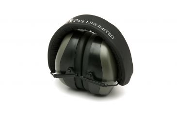 Image of Ducks Unlimited Shooting Combo Kit, PM8010 Earmuff, Venture 3 Shooting Glasses Black Frame and Clear L DUCOMBO5710