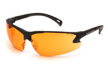 Image of Ducks Unlimited Shooting Combo Kit, PM8010 Earmuff, Venture 3 Shooting Glasses, Black Frame and Orange DUCOMBO5740