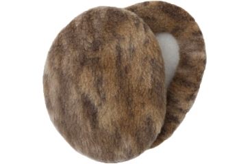 Image of Sprigs Earbags Fleece Plaid Blk/wt Sm 564303