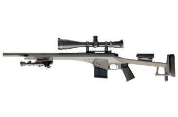 Image of Eberlestock Cobra Stock Chasis System, 700 SA, w/ AI-Type 5 Round Magazine, Urban Gray M2AY