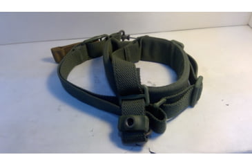 Image of EDEMO Blue Force Gear Vickers 2-to-1 Padded Sling, RED Swivel Version w/Nylon Adjuster and Hardware, OD Green VCAS-2TO1-RED-200-AA-OD, EDEMO2
