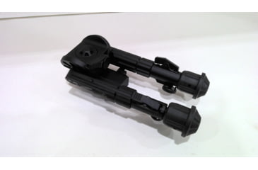Image of EDEMO Leapers UTG Recon 360 TL Bipod, 5.5in-7.0in Center Height, Picatinny, Black, TL-BP02-A, EDEMO1