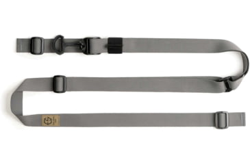 Image of Edgar Sherman Design Combat 2-Point Gun Slings, Matte, Wolf Gray, ESD-SL-WG