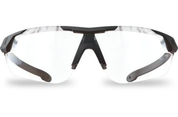 Image of Edge Eyewear Phantom Rescue Shooting Glasses, Black Frame, Clear Vapor Shield Lenses, Standard, PR11VS