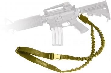Image of Elite Survival Systems Single Point Bungee Sling, Coyote Tan, Coyote Tan, 1 SPS01-T