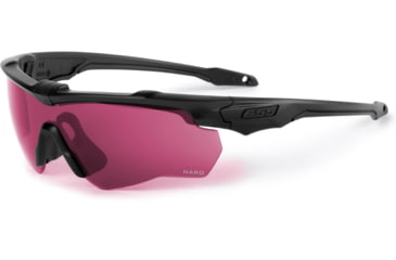 Image of ESS Crossblade NARO Laser LPL-532 Three Lens Kit, Black CrossBlade Frame, NARO Smoke/Clear/Laser Lens, EE9034-13
