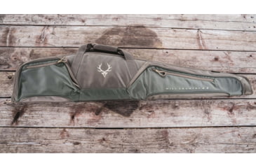 Image of Evolution Outdoor Hill Country II Rifle Case, 54x11.5, 1680 Denier Poylester, Green/Walnut, Fits Scoped Rifles 44384-EV