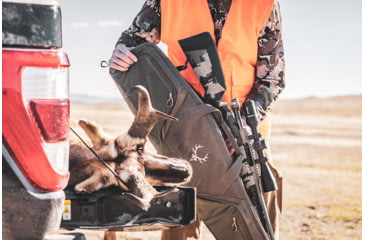 Image of Evolution Outdoor Hill Country II Rifle Case, 54x11.5, 1680 Denier Poylester, Green/Walnut, Fits Scoped Rifles 44384-EV