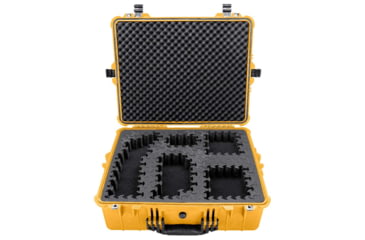Image of Eylar 24in Extra Large Hard Case Equipped w/Ragar XP Crosslinked Foam Insert, Yellow, SA00041-YLW-RG-XP